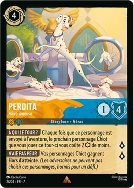 Perdita - Mère joueuse