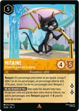 Mitaine - Chatte de gouttière insolente