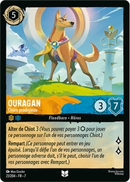 Ouragan - Chien prodigieux