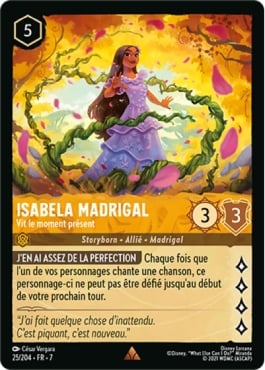 Isabela Madrigal - Vit le moment présent