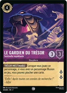 Le gardien du trésor - Sentinelle inquiétante