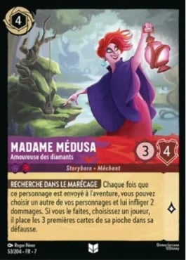 Madame Médusa - Amoureuse des diamants