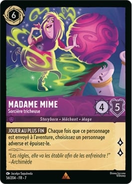 Madame Mime - Sorcière tricheuse