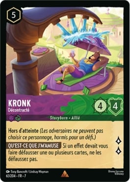 Kronk - Décontracté