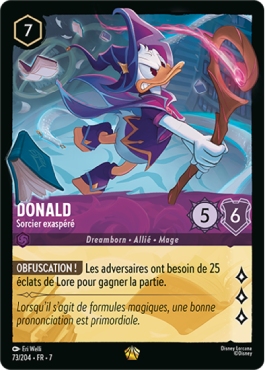 Donald - Sorcier exaspéré