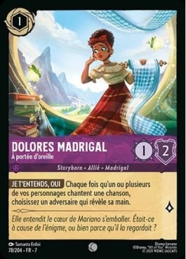 Dolores Madrigal - À portée d'oreille