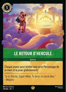 Le retour d'Hercule