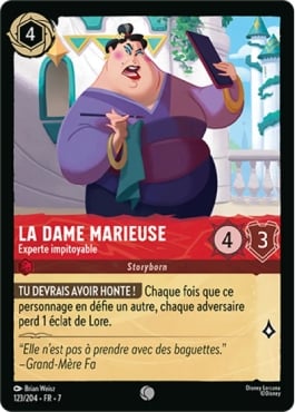 La Dame Marieuse - Experte impitoyable