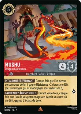 Mushu - Dragon majestueux