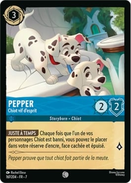 Pepper - Chiot vif d'esprit