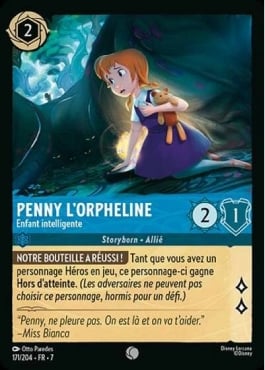 Penny l'Orpheline - Enfant intelligente