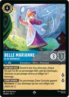 Belle Marianne - As du badminton