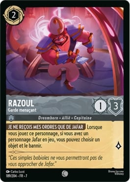 Razoul - Garde menaçant