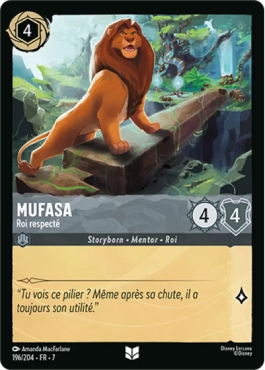 Mufasa - Roi respecté