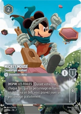 Mickey Mouse - Combattant exaltant