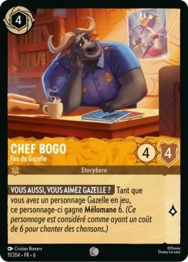 Chef Bogo - Fan de la Gazelle