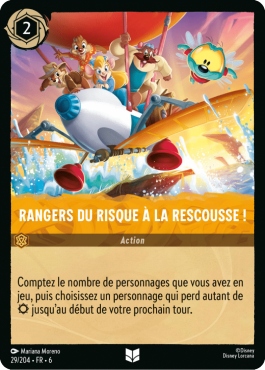 Rangers du risque à la rescousse !