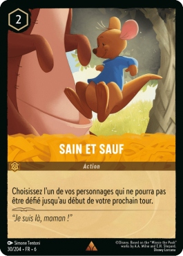 Sain et sauf