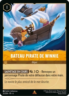 Bateau Pirate de Winnie