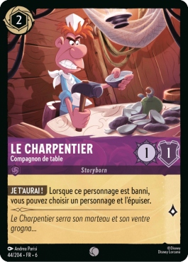 Le Charpentier - Compagnon de table