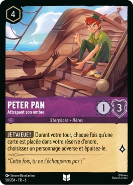 Peter Pan - Attrapant son ombre