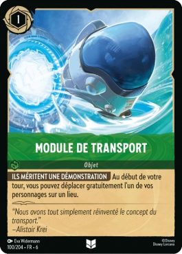 Module de transport