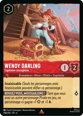 Wendy Darling  - Capitaine courageuse