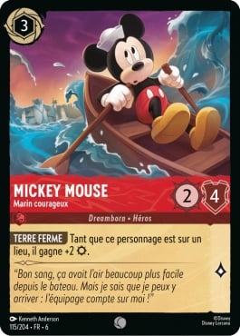 Mickey Mouse - Marin courageux