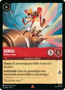 Dingo - Gaffeur volant