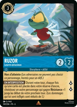 Ruzor - Leurre astucieux