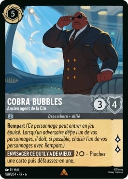 Cobra Bubbles - Ancien agent de la CIA