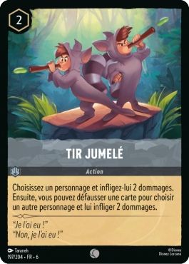 Tir jumelé