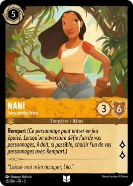 Nani - Sœur protectrice