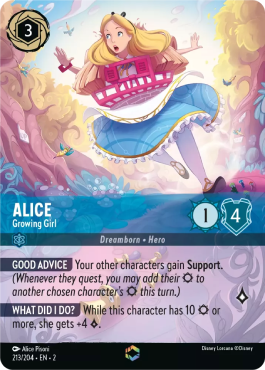 Alice - En pleine croissance