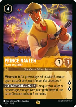 Prince Naveen - Joueur de ukulélé