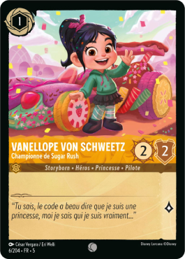 Vanellope von Schweetz - Championne de Sugar Rush