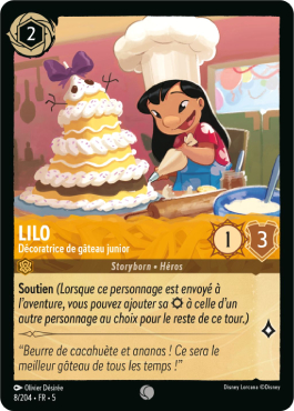 Lilo - Décoratrice de gâteau junior