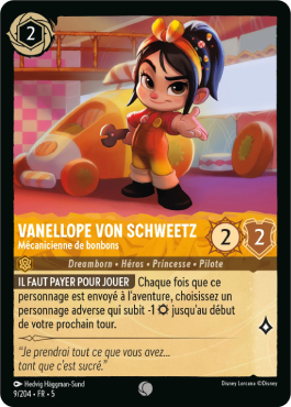 Vanellope von Schweetz - Mécanicienne de bonbons