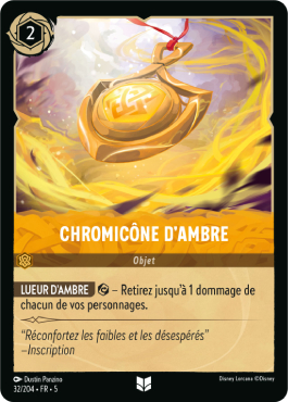 Chromicône d'Ambre