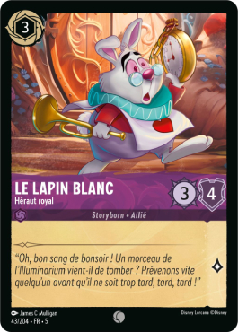 Le Lapin Blanc - Héraut royal