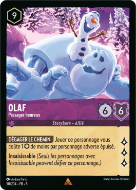 Olaf - Passager heureux