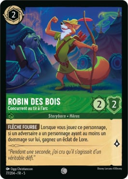 Robin des bois - Concurrent au tir à l'arc