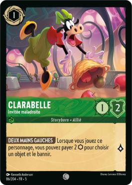 Clarabelle - Invitée maladroite