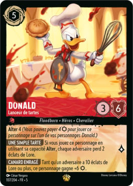 Donald - Lanceur de tartes