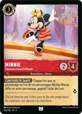 Minnie Mouse - Danseuse époustouflante