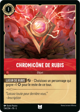 Chromicône de Rubis