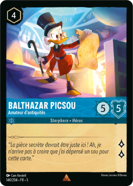 Balthazar Picsou - Amateur d'antiquités