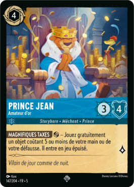 Prince Jean - Amateur d'or