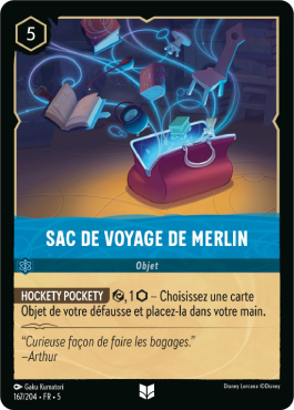 Sac de voyage de Merlin