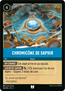 Chromicône de Saphir